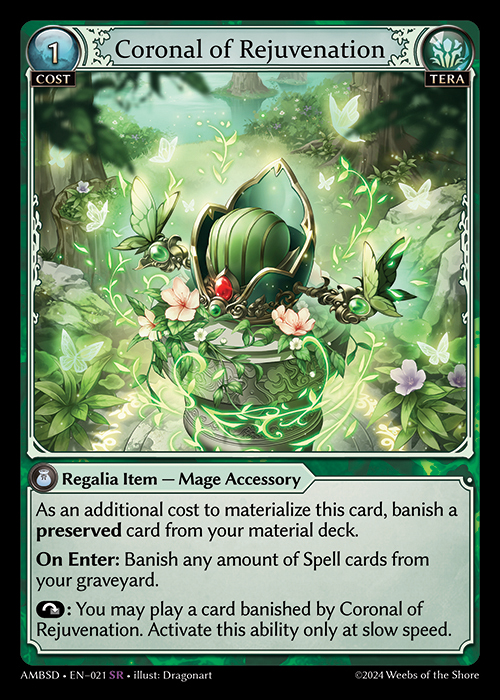 Coronal of Rejuvenation