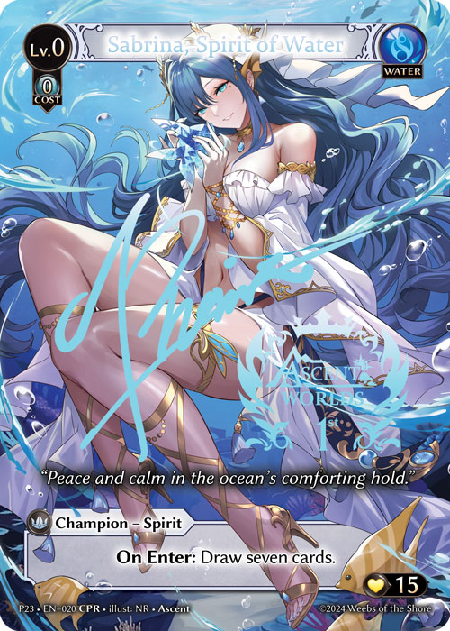 Sabrina, Spirit of Water