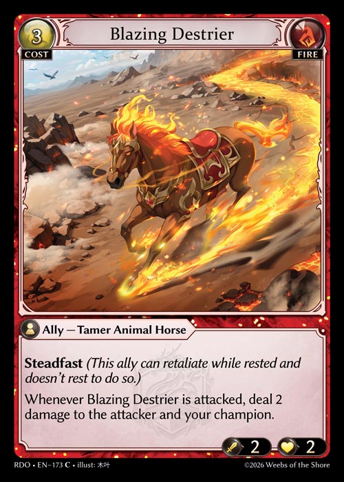 Blazing Destrier