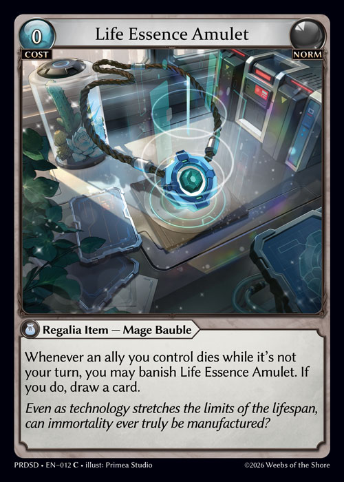 Life Essence Amulet