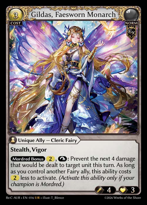 Gildas, Faesworn Monarch