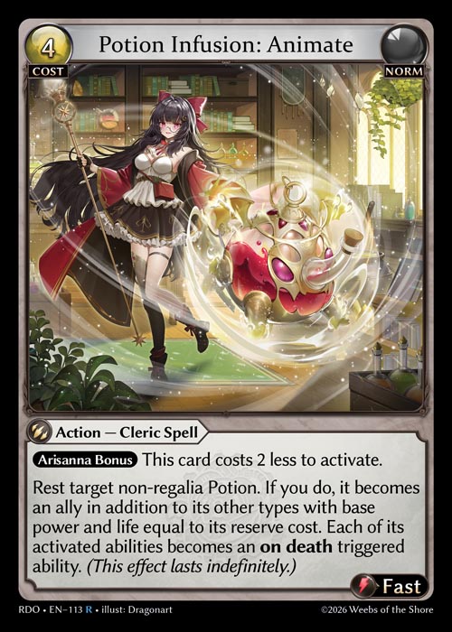 Potion Infusion: Animate