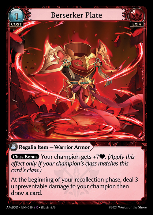Berserker Plate