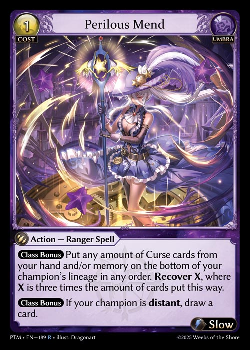 Perilous Mend