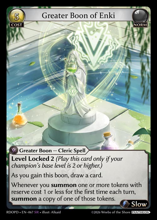 Greater Boon of Enki