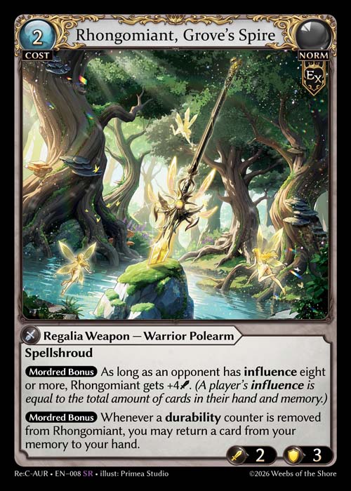 Rhongomiant, Grove's Spire