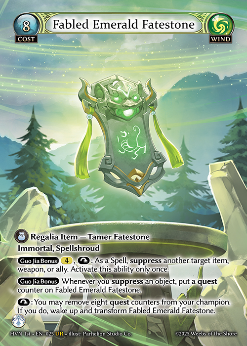 Fabled Emerald Fatestone