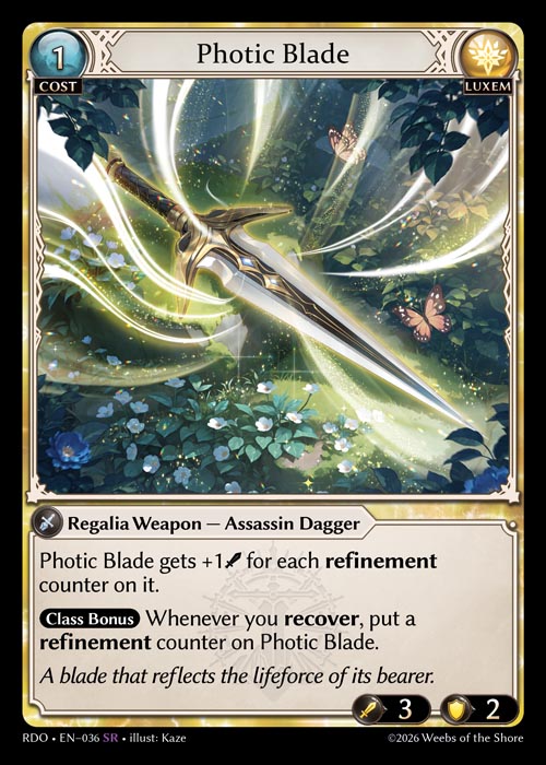 Photic Blade