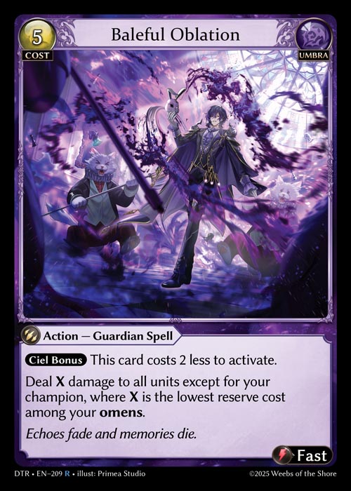 Baleful Oblation