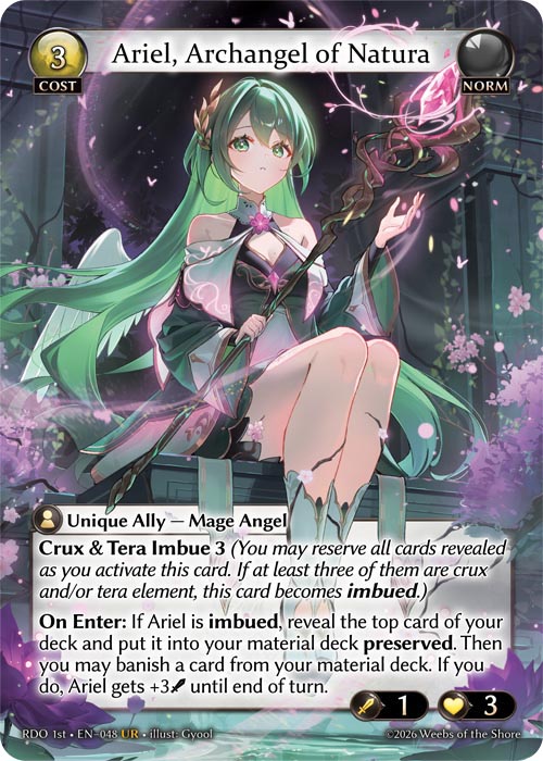 Ariel, Archangel of Natura