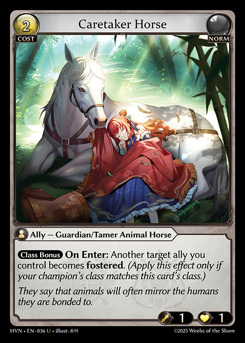 Caretaker Horse